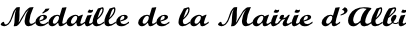 Médaille de la Mairie d’Albi