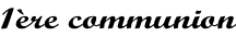 1ère communion